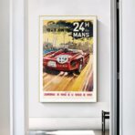 cartel del hombre vintage