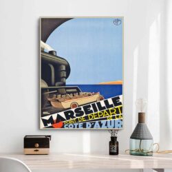 cartel vintage marsella