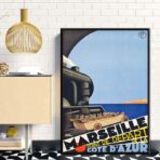 cartel vintage marsella