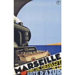 cartel vintage marsella