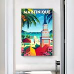 cartel vintage martinica