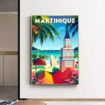 cartel vintage martinica