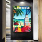 cartel vintage martinica
