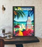 cartel vintage martinica