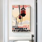 cartel vintage megeve