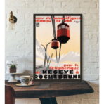 cartel vintage megeve