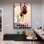 cartel vintage megeve