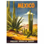 cartel vintage mexico