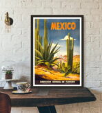 cartel vintage mexico