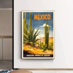 cartel vintage mexico
