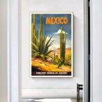 cartel vintage mexico