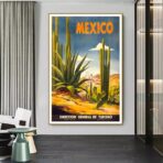 cartel vintage mexico