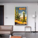 cartel vintage mexico
