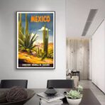 cartel vintage mexico