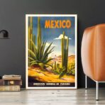 cartel vintage mexico