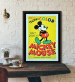 cartel vintage mickey