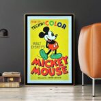 cartel vintage mickey