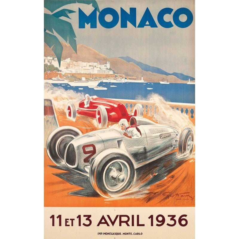 cartel vintage de monaco cartel vintage de monaco
