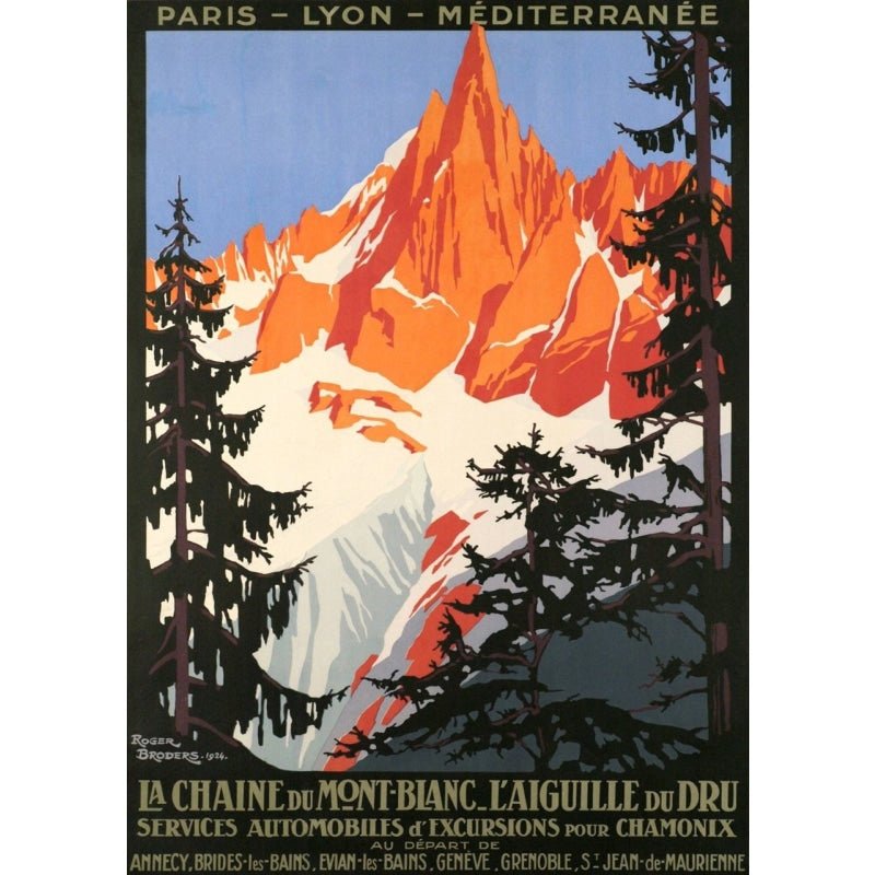 cartel vintage mont blanc cartel vintage mont blanc