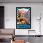 cartel de montana vintage 1