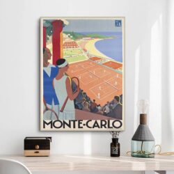 cartel vintage monte carlo