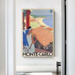 cartel vintage monte carlo
