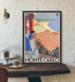 cartel vintage monte carlo