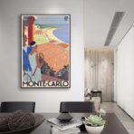 cartel vintage monte carlo