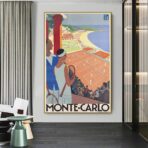 cartel vintage monte carlo