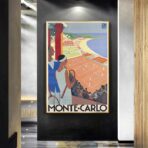 cartel vintage monte carlo