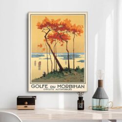cartel vintage morbihan