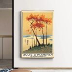 cartel vintage morbihan