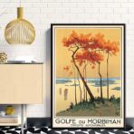 cartel vintage morbihan