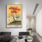 cartel vintage morbihan