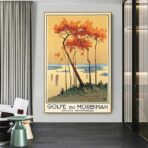 cartel vintage morbihan