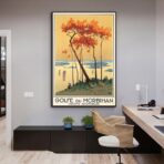 cartel vintage morbihan