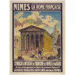 cartel vintage nimes