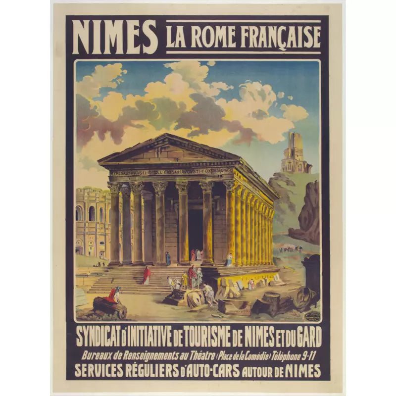 cartel vintage nimes cartel vintage nimes