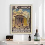 cartel vintage nimes