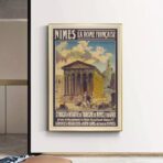 cartel vintage nimes