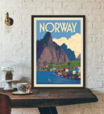 cartel vintage noruega