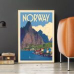 cartel vintage noruega