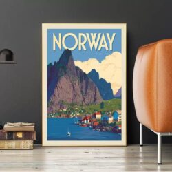 cartel vintage noruega