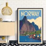 cartel vintage noruega