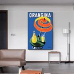cartel vintage orangina