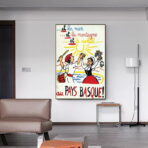 cartel vintage pais vasco