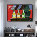 cartel vintage perrier