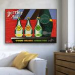 cartel vintage perrier
