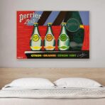 cartel vintage perrier