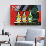 cartel vintage perrier